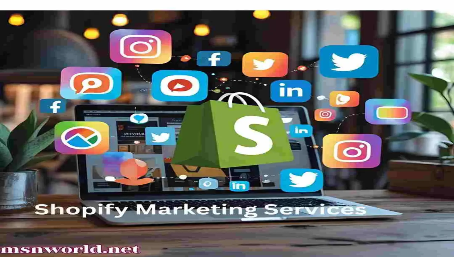Shopify Marketing Services engaged social media
